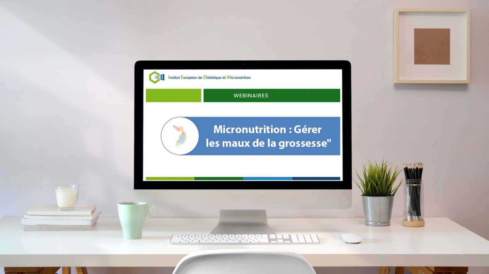 Visuel de Webinaire Micronutrition : Gérer les maux de la grossesse Visuel de Webinaire Micronutrition : Gérer les maux de la grossesse