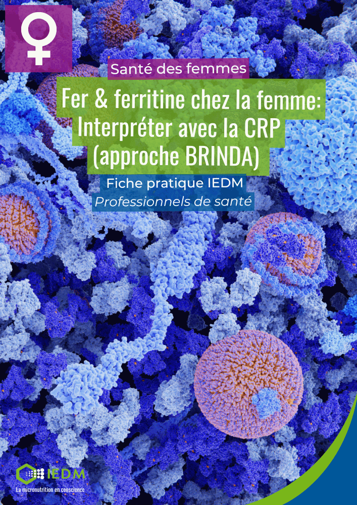Fiche pratique : Femme 1 Fer et ferritine