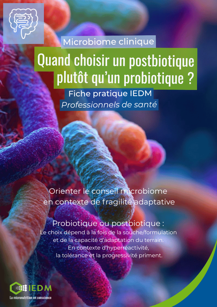 Fiche pratique : Femme 1 Fer et ferritine