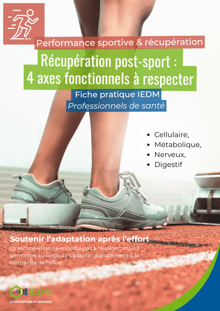 Récupérer mieux pour performer durablement
