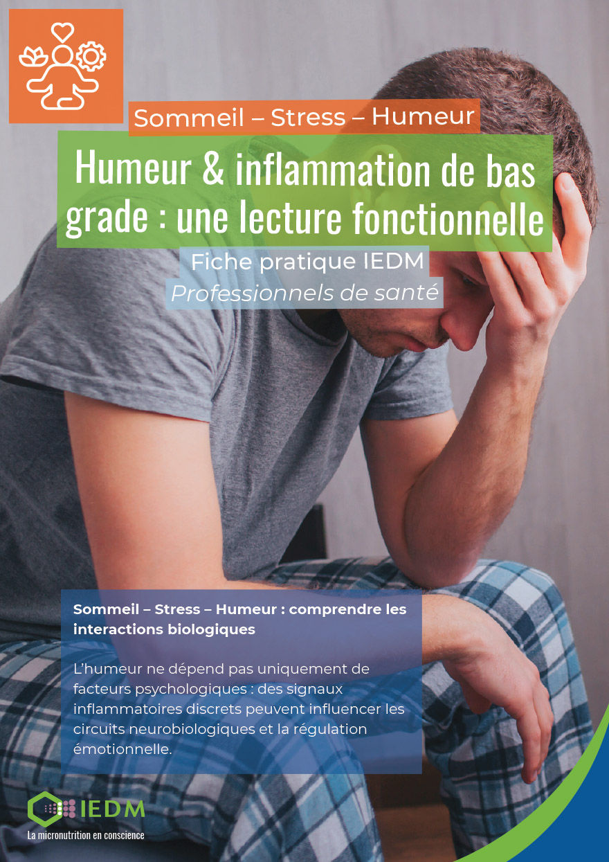 Fiche pratique de l IEDM : Sommeil, stress et humeur